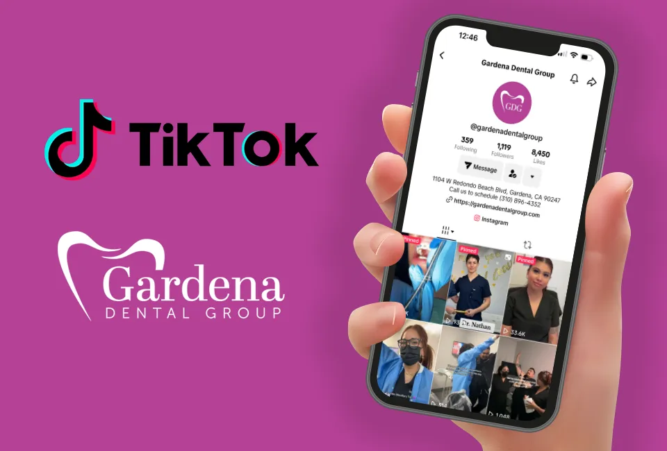 The team at Gardena Dental Group on TikTok